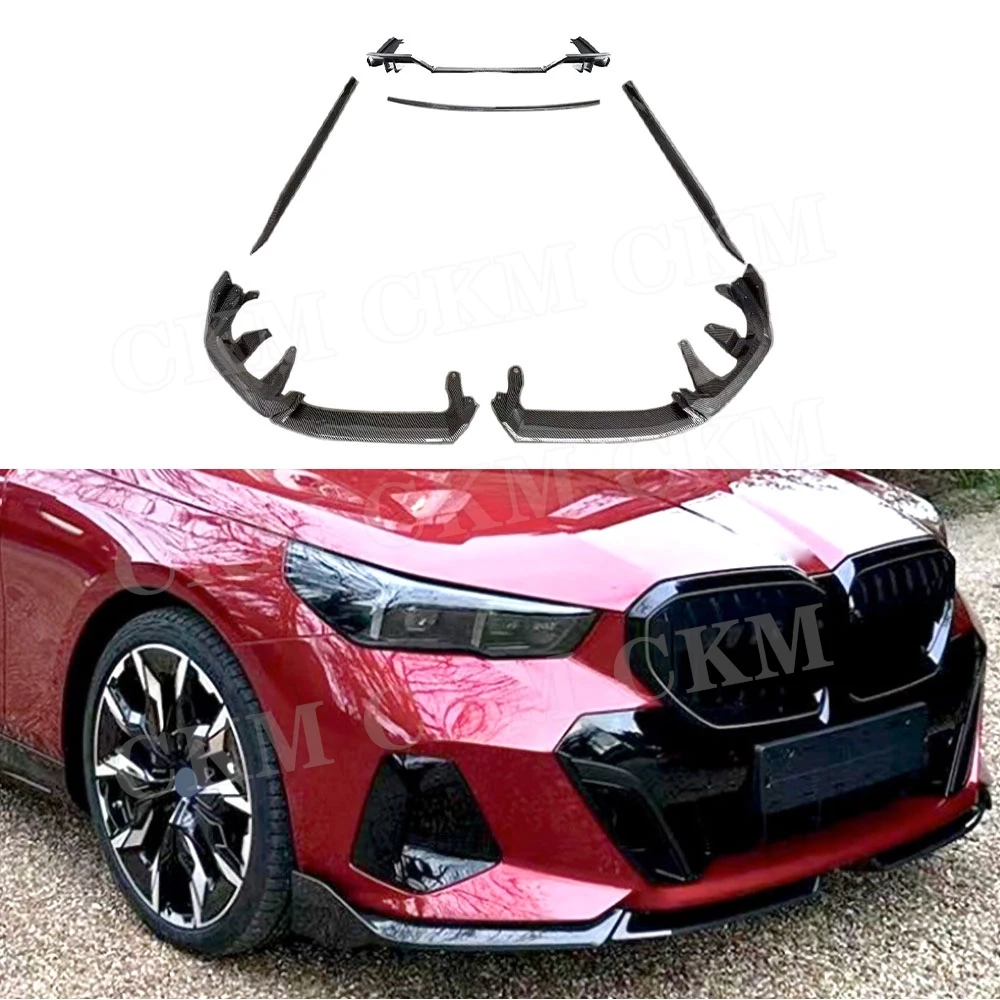 

CKMUUER ABS Front Lip Rear Bumper Diffuser Side for BMW 5 Series G60 G68 M Sport 2024+ Skirts Rear Trunk Spoiler Accessories