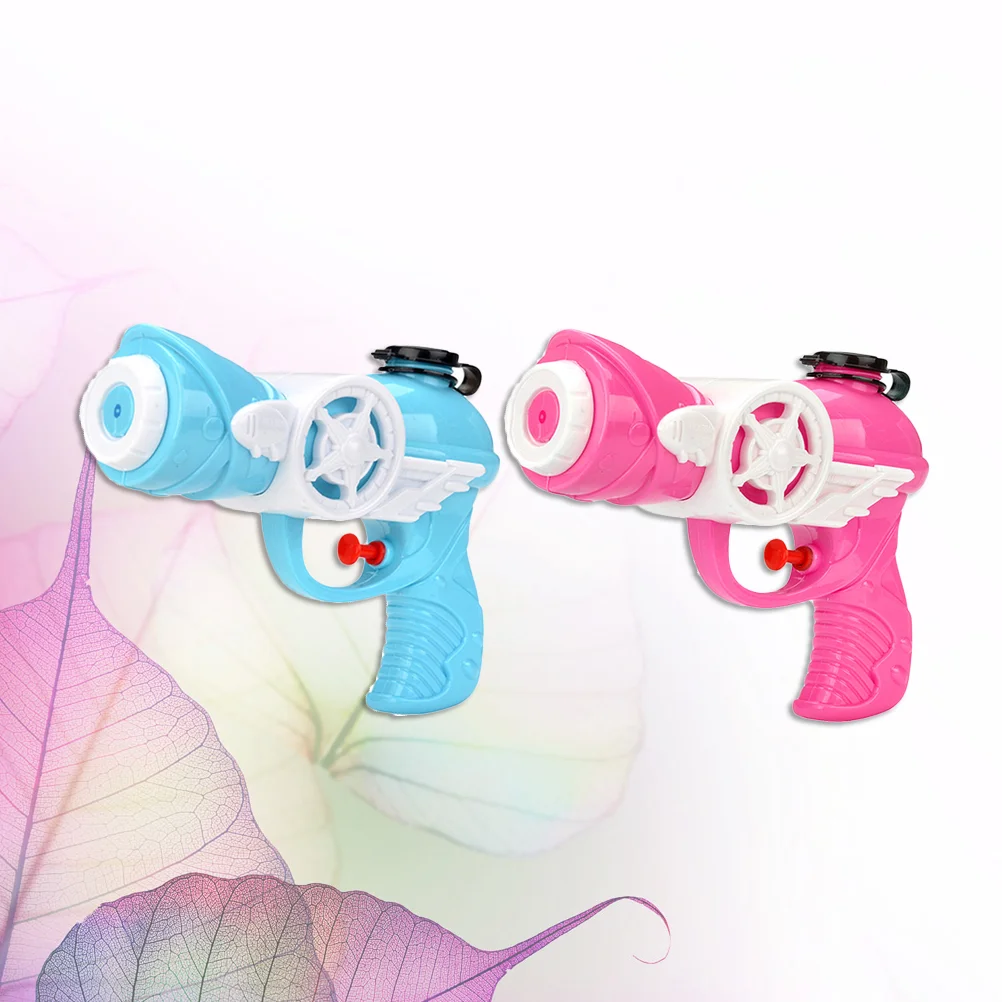 2Pcs Children\'s Beach Swimming Toy Water Sprayer PlayThing Funny Baby Playing Toy(Sky-Blue+Pink)