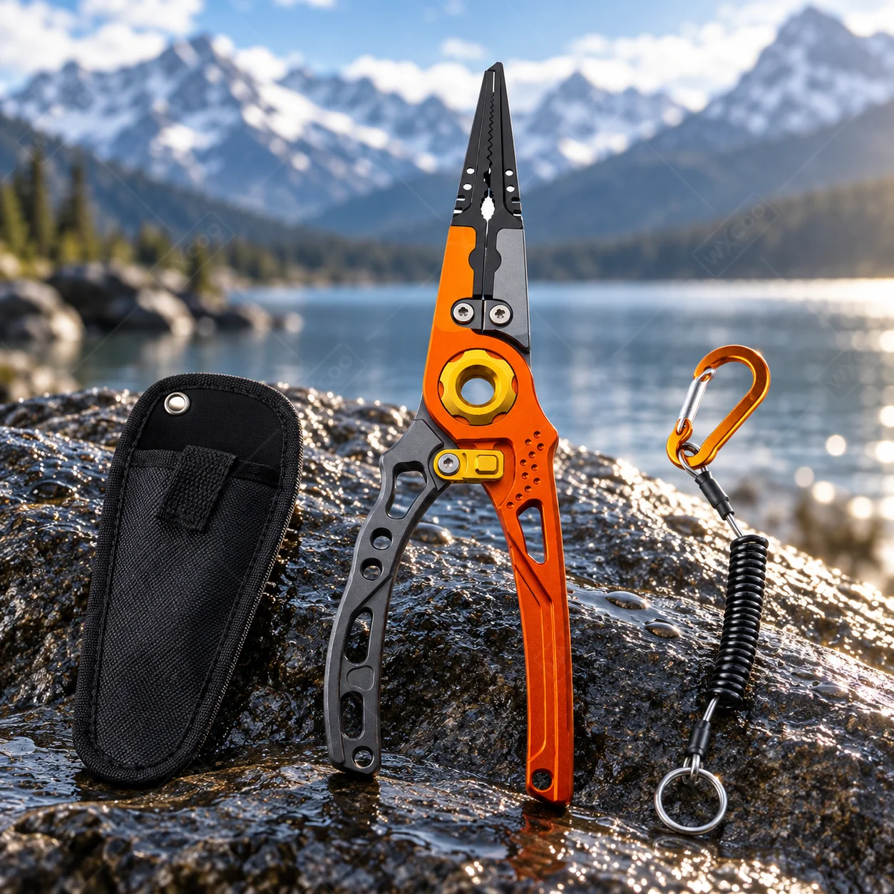 Saltwater Line - Aluminum Alloy Fishing Pliers Multifunctional Hook