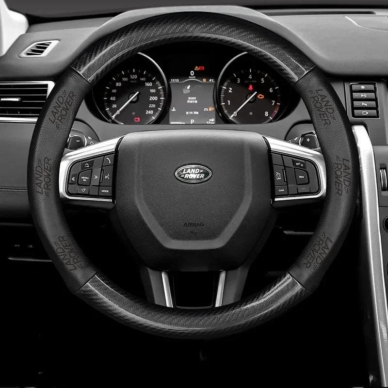 Nonslip Universal car steering wheel cover For Land Rover Range Discovery 3 4 Evoque Velar Denfender Freelander Car accessories