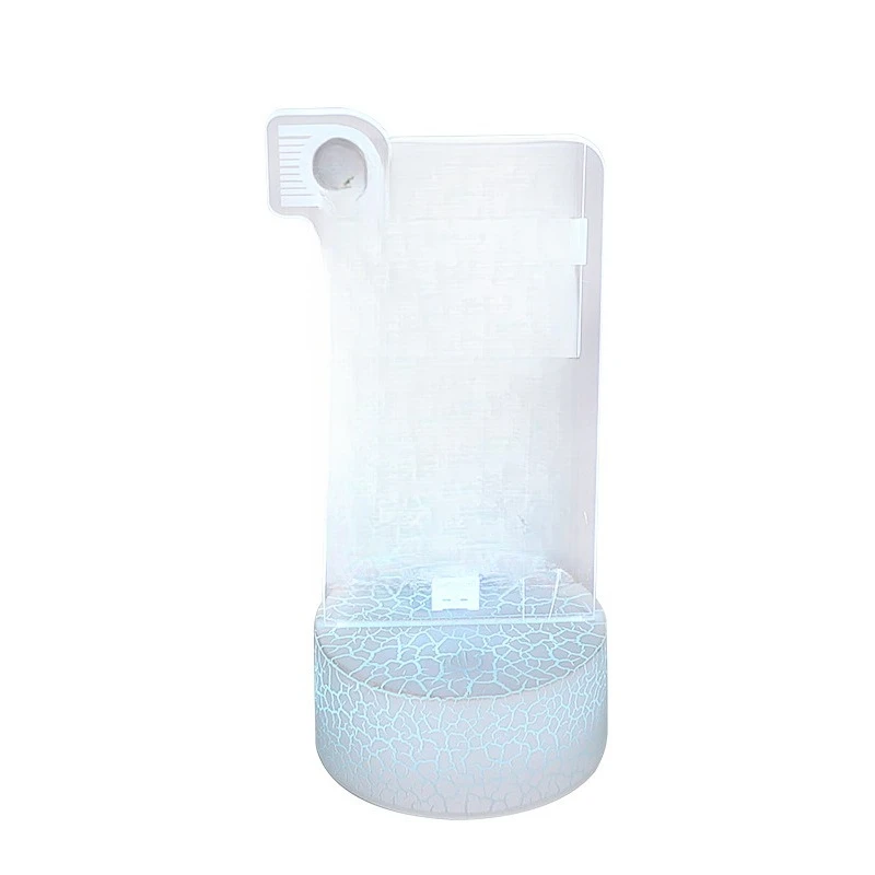 

Acrylic LED vertical luminous restaurant bar seat reserved number table card