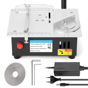 Mini Table Saw, Saw Domestic Bank, DIY CUT MACHINE, CIRCULAR SERRA, 14MM CUTTING, 7 SELL, 96W, 5000RPM 6 Main Sales Mini Bench Serra - №1