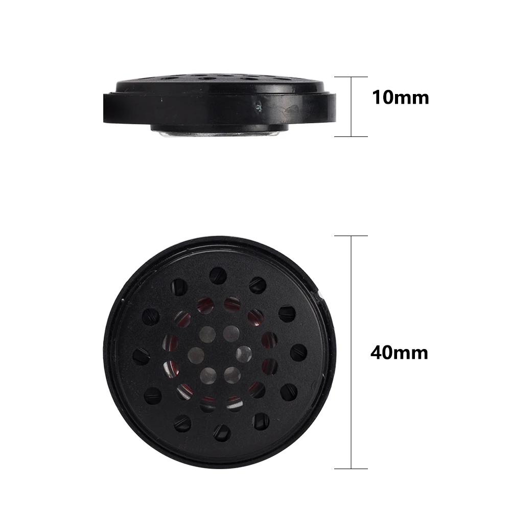 HifI 40mm headphone Speaker Unit For Over Ear Earphone Diy 32ohm 120db Helmet Headset Driver With Metal Mesh Cover On Sale 2pcs