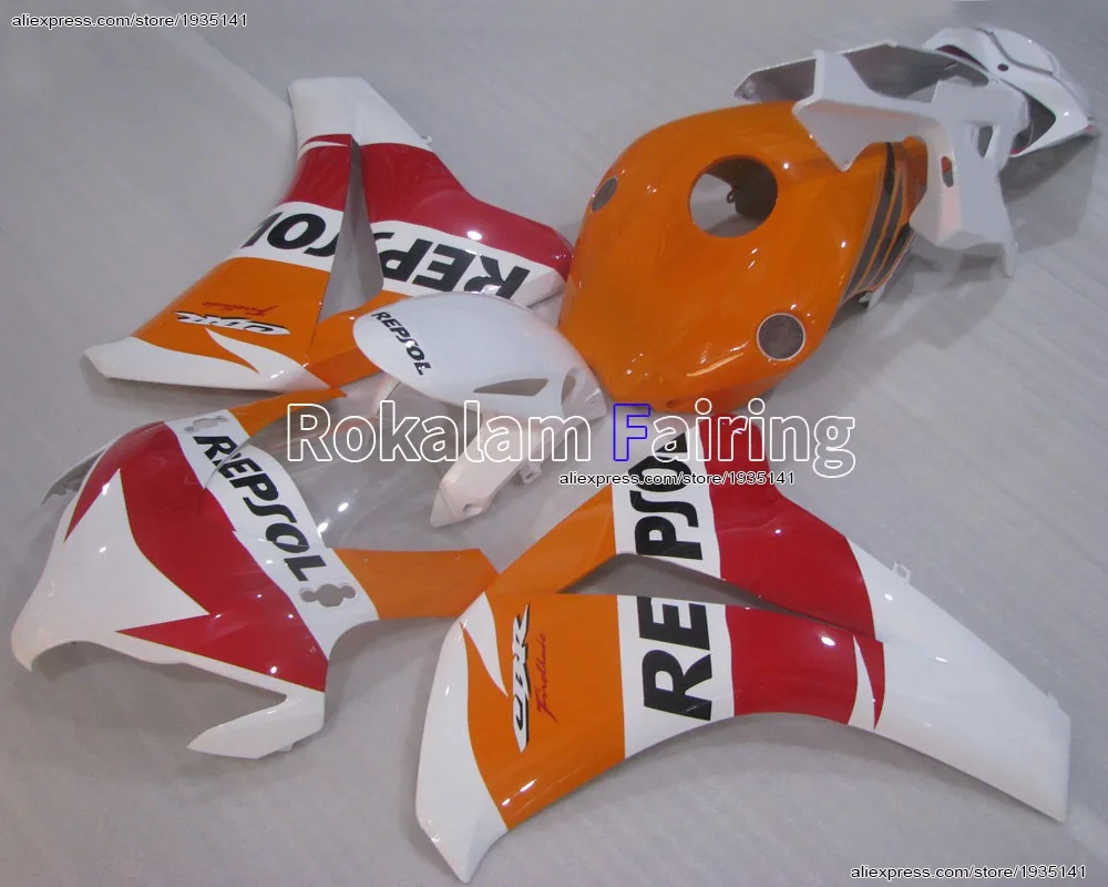 For Honda CBR 1000RR 2008 2009 2010 2011 CBR1000 RR 08 09 10 11  GAS Motor Fairing (Injection molding)