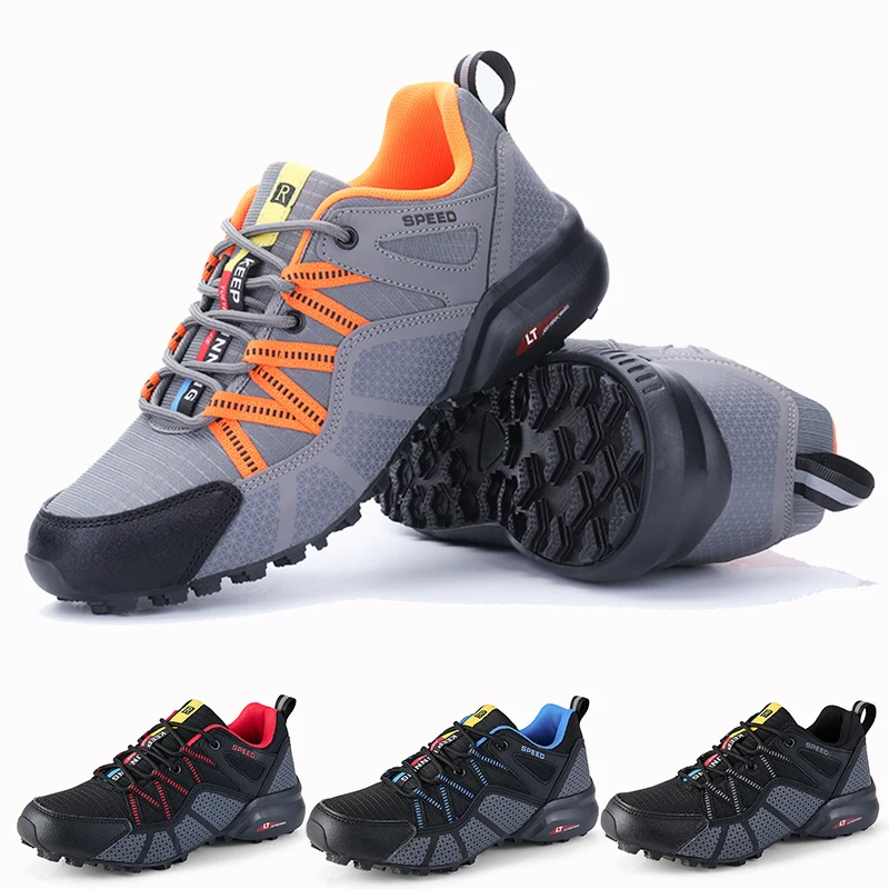 Buty górskie mężczyźni 2024 oddychający trekking alpinistyczny na świeżym powietrzu, pieszy szlak kempingowy, trampki duże Size40-48 #