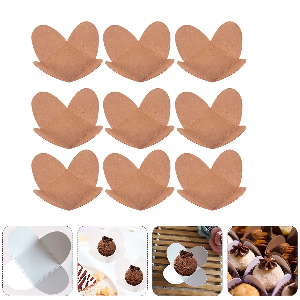 

200 Pcs Chocolate Tray Truffle Candy Decoration Cookie Mold Muffin for Holder Wrapper Paper Chocolates