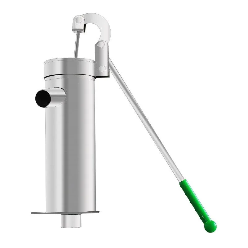 

Shaker pump Pressurized water well Hand shaker water machine well Well head Thickened with dust cover Suction pump Stainless