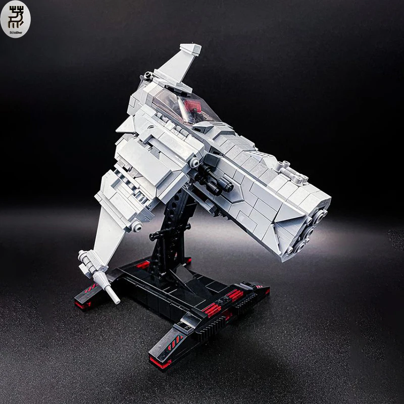 Technological Creativity 857PCS MOC Darth Mor\'s Space Fighter Building Blocks Puzzle Model Toy Brick Birthday Gift for Children