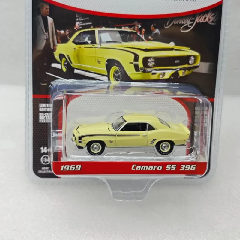 

Greenlight масштаб 1:64 1969 Camaro SS 396 37320-C модель автомобиля из сплава, статическая коллекция, украшенные праздничные игрушки, сувенирный подарок