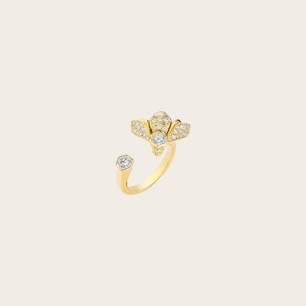 

S925 Sterling Silver, Chaumets, Bee Ring, Symbol of Nobility