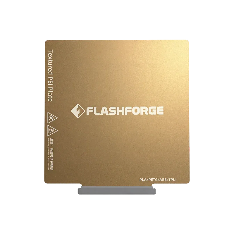 FlashForge PEI Build Plate for Flashforge AD5X and AD5M Series High Adhesion Flexible PEI Build Plate Replacement Parts