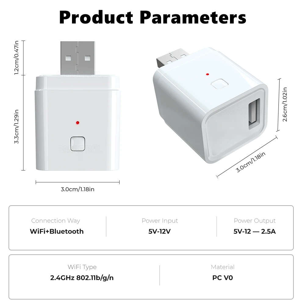 Tuya Smart Micro USB adapter 5V Mini USB Wifi inteligentne gniazdo do ładowania wtyczek głosowych współpracuje z Alexa Google Alice