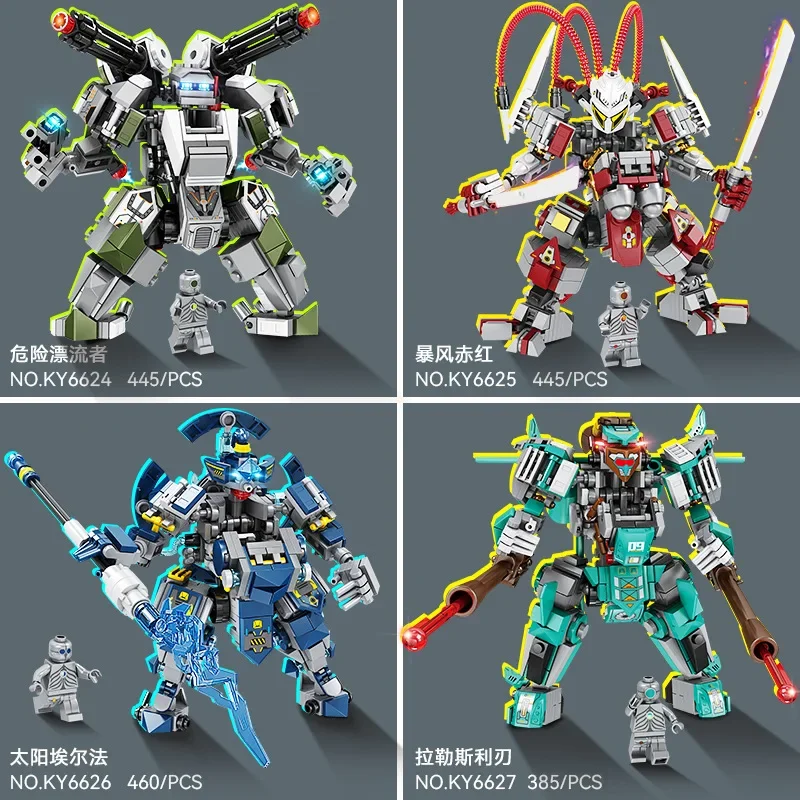 Kaizhi mecha series children's building blocks assemble toy decoration model