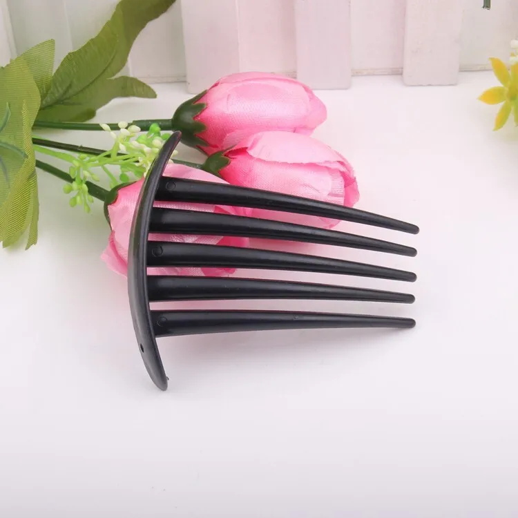 

2 PIECES DIY Quality Hair Comb With Five Teeth Big Size Hair Accessory Matched Bowknot Ornaments 8.5*7.5cm/3.3*3'' ON SALES