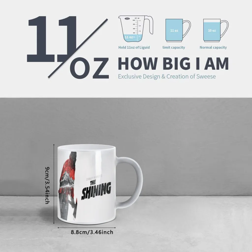 The Shining Moive Free shipping Mug Changing Color Ceramic Coffee Mugs Magic Tea Cup Best Gift For Your Friends