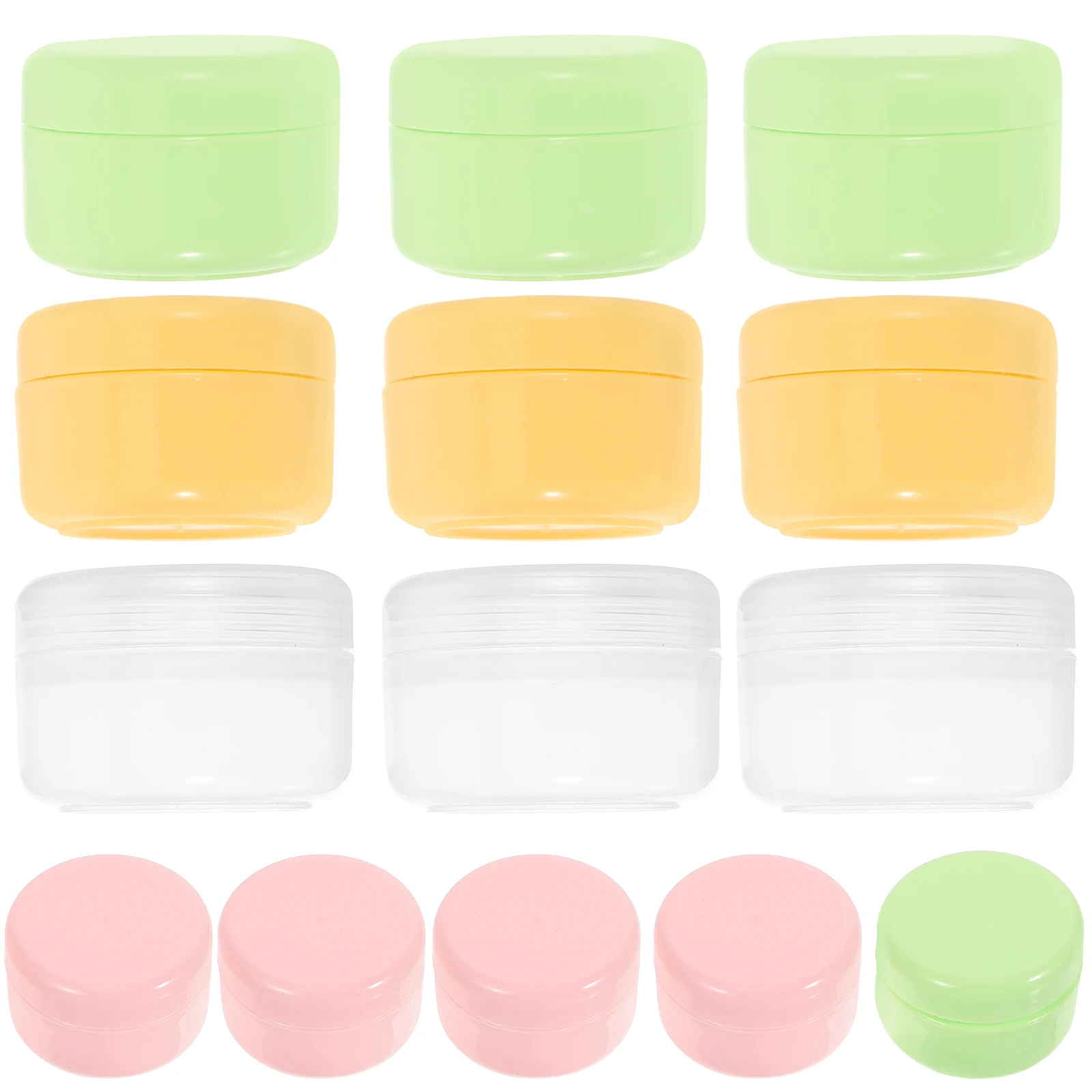 

20Pcs Travel Jars for Creams Small Empty Jar Pot Portable Portable Facial Mask Container for Makeup Storage