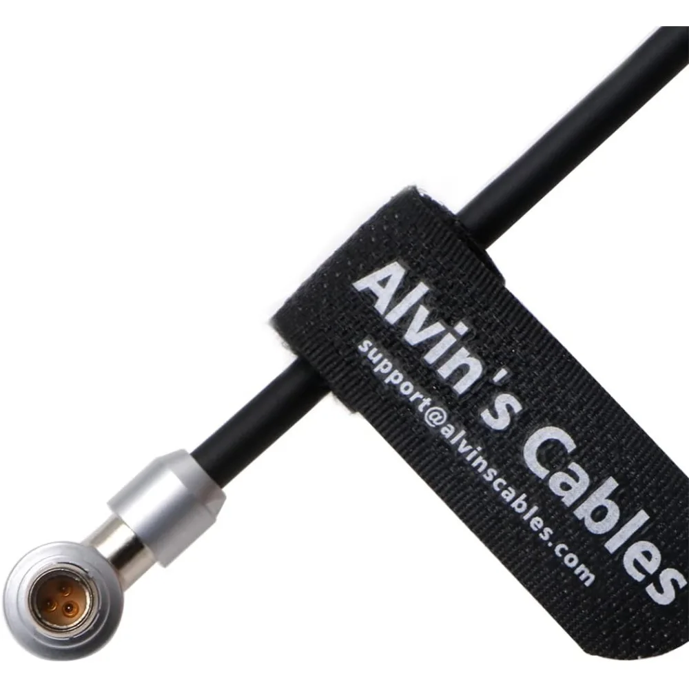 Teradek-MDR.X Run-Stop Cable for RED-DSMC2 Camera Rotatable Right Angle 6 Pin to RS 3 Pin Alvin’s Cables 30cm