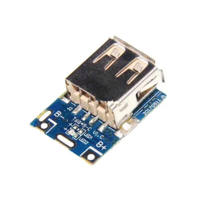 5V booster board lithium battery charging protection board perfume booster board motherboard 134N3P solution DIY charger