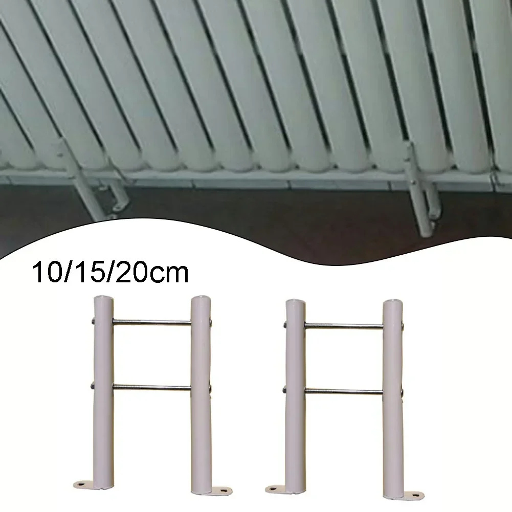 Practical Floor Bracket Radiator Support White 10cm/15cm/20cm Bottom Bracket Easy Installation Low-carbon Steel