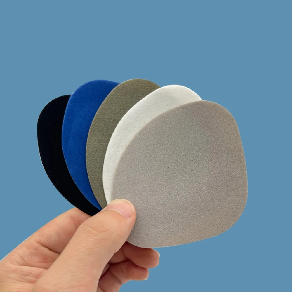 

4pcs/6pcs Self-adhesive Sports Shoes Patches Heel Insole Hole Patch Shoe Insoles Patch Microfiber Leather Vamp Repair