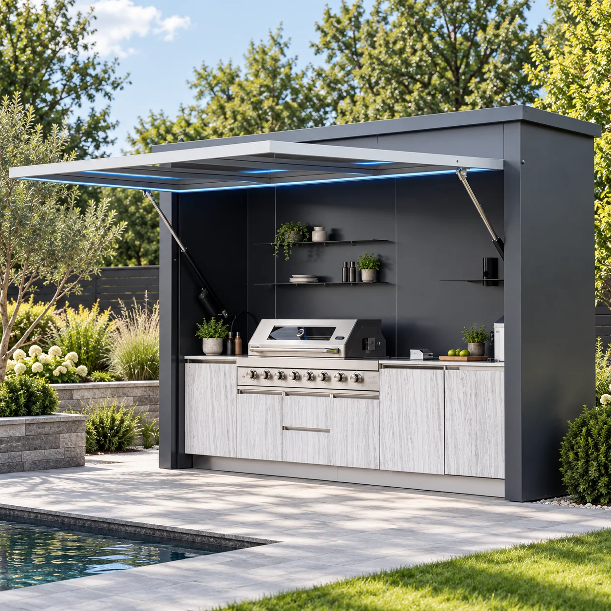 Outdoor Grill Kitchen Modular Outdoor Kitchen Cabinet Bbq Kitchen Pod Kitchens Bbq