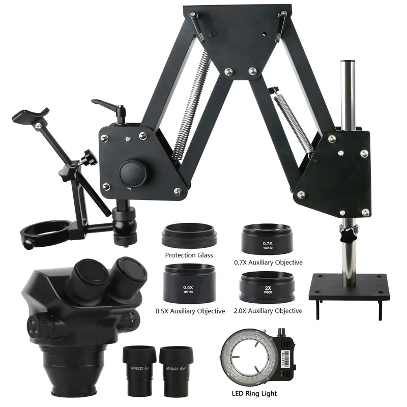 Бинокулярный микроскоп с увеличением 7X-50X и 100X, 10x22 мм Бинокулярный микроскоп с увеличением 7X-50X и 100X, 10x22 мм