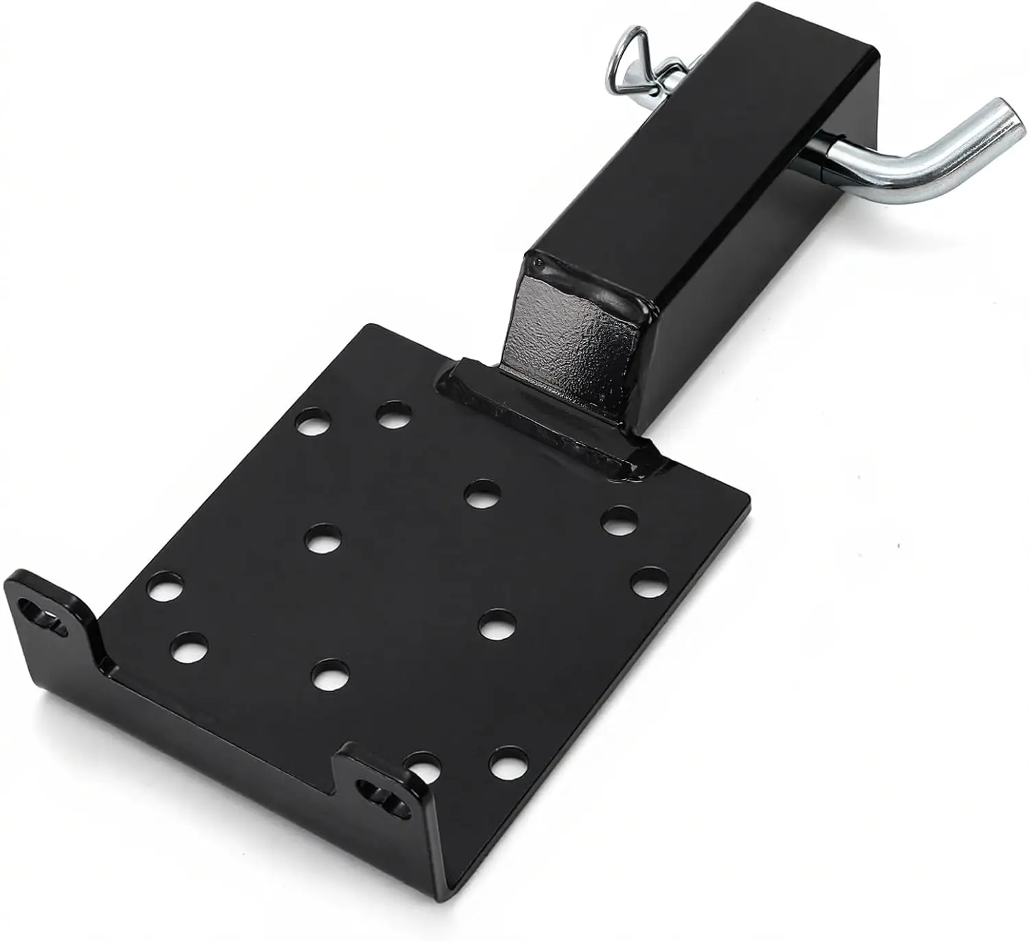 

Universal Trailer Hitch Winch Mounting Plate with 2' Receiver, Hitch Winch Mount Fit for ATV UTV Truck