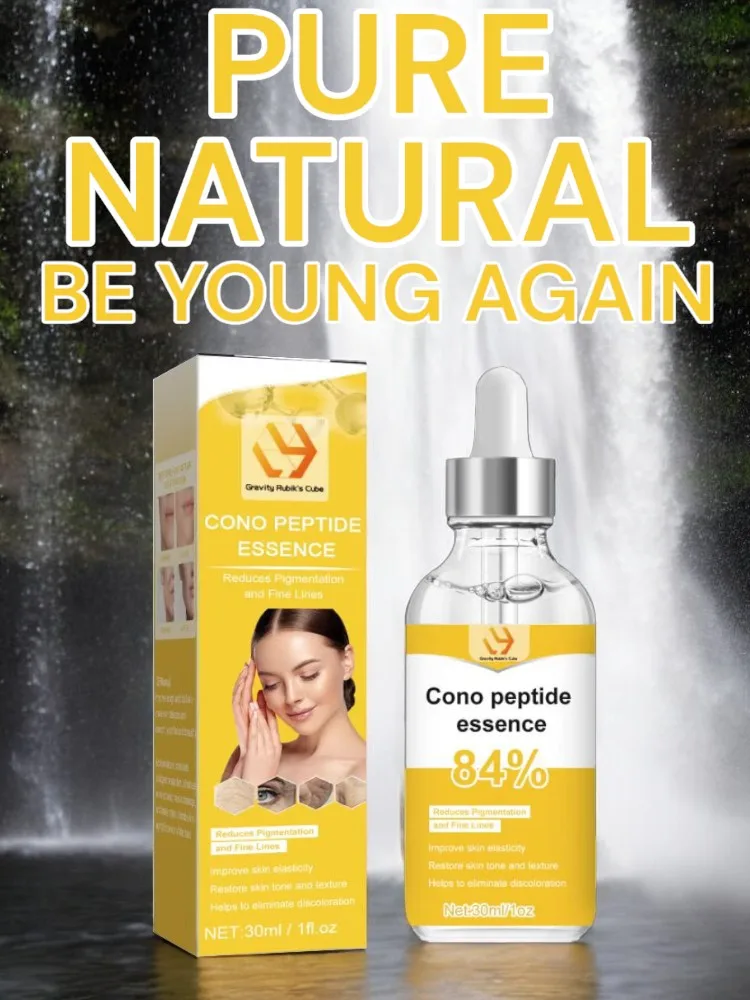 

Anti-wrinkle facial serum to eliminate deformities, fine lines around the eyes, neck and crow's feet