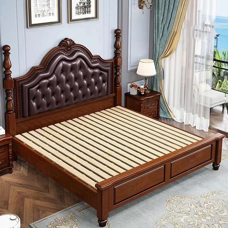 

Кровать размера «queen-size», бампер, экономия места, современная деревянная кровать для спальни, гостиная, роскошная мебель Camas De Matrimonio Dormitorio в скандинавском стиле