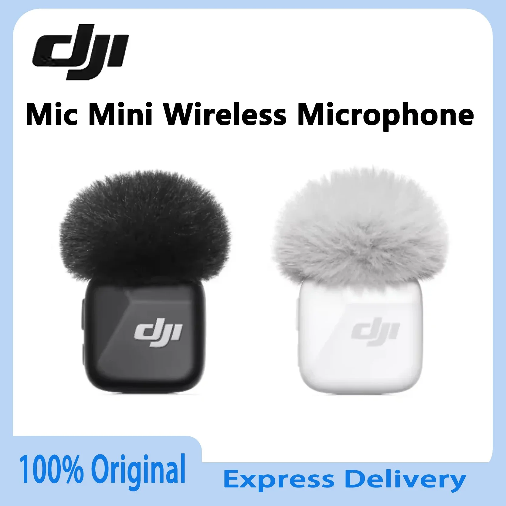original-dji-mic-mini-wireless-microphone-ultra-lightweight-400m-transmission-hd-recording-omnidirectional-sound-pickup