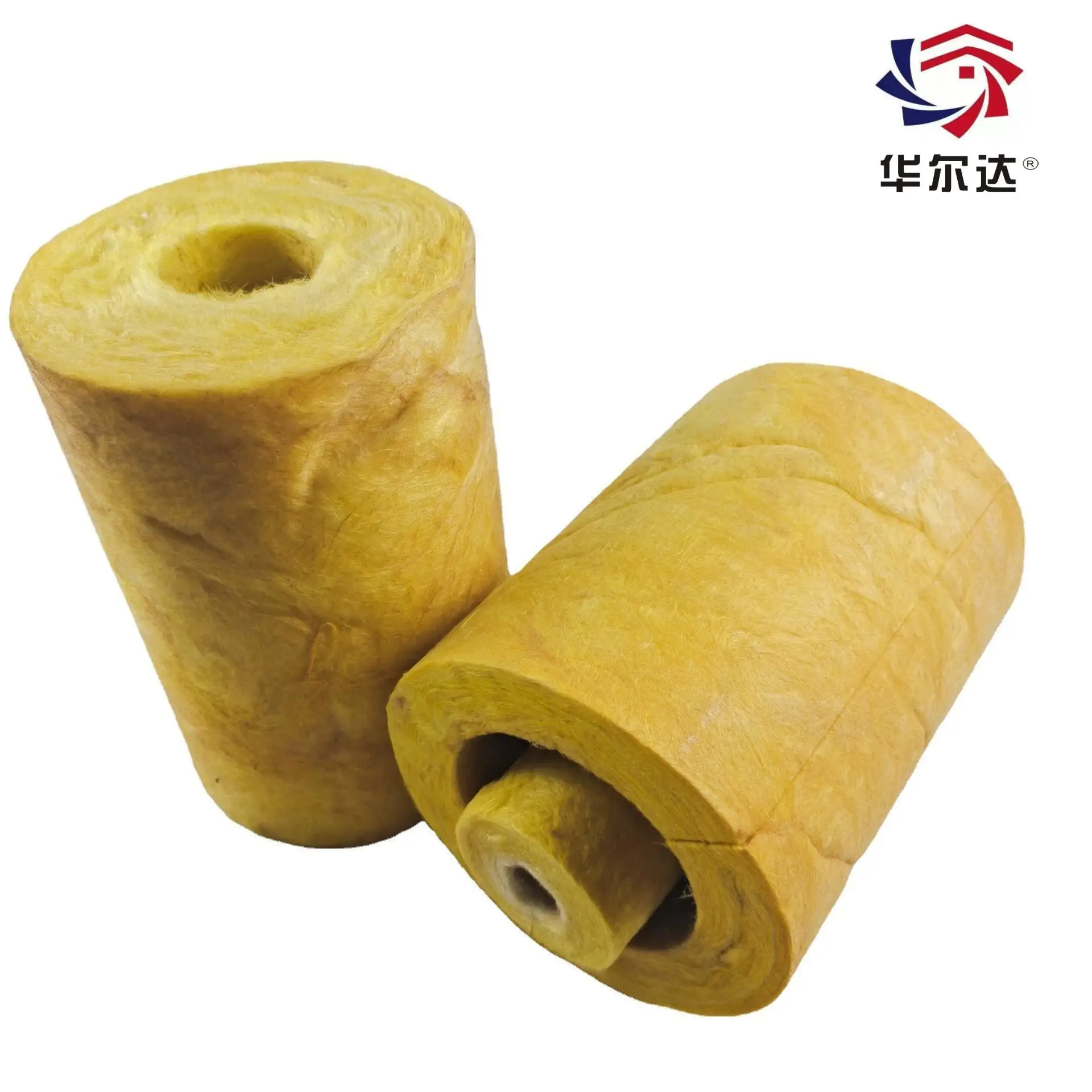 Glass wool pipes are directly sold by glass wool manufacturers, with excellent fire resistance, thermal insulation, and high qua