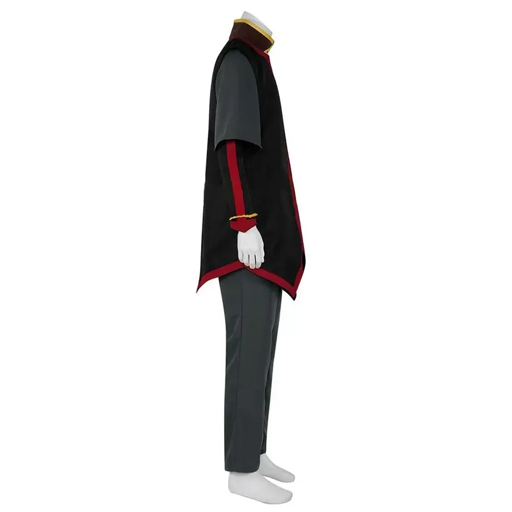 Avatar aang cosplay traje masculino casaco calças luvas roupas halloween carnaval festa disfarce terno