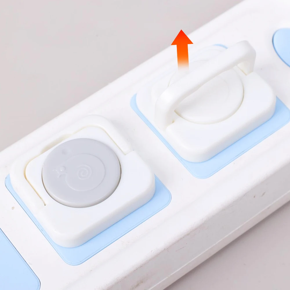 American Electrical Safety Socket Protective Cover Baby Anti-electric Shock Safety Protector Plug-in Socket Protective Lock