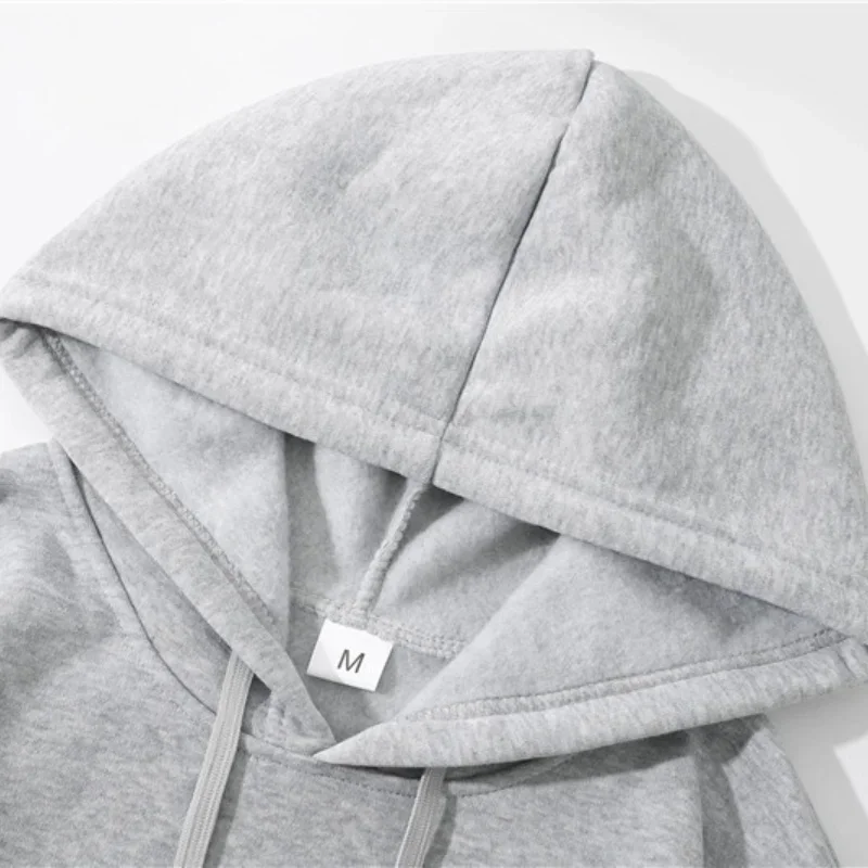 جديد الرجال مقنعين البلوز المرأة الخريف والشتاء الطباعة ثنائية الأبعاد الكبار البلوز البلوز عارضة الأزياء هوديي #3