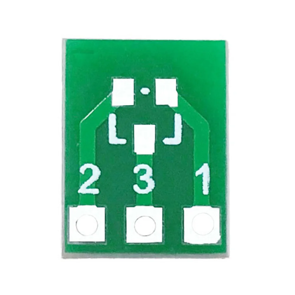 20Pcs SOT23 SOT23-3 Turn SIP3 Double-Side SMD Turn DIP SIP3 Adapter Converter Plate SOT SIP IC Socket PCB Board DIY Kit DY