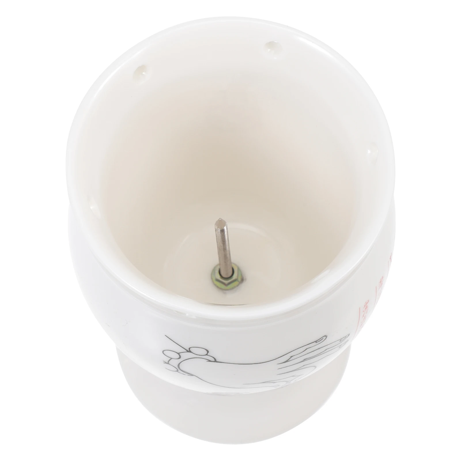 

Керамическая коробка для прижигания, белая маленькая конусная горелка для мокса, тепловой резервуар для облегчения боли в теле, шее, плечевого сустава, портативный горшок для прижигания