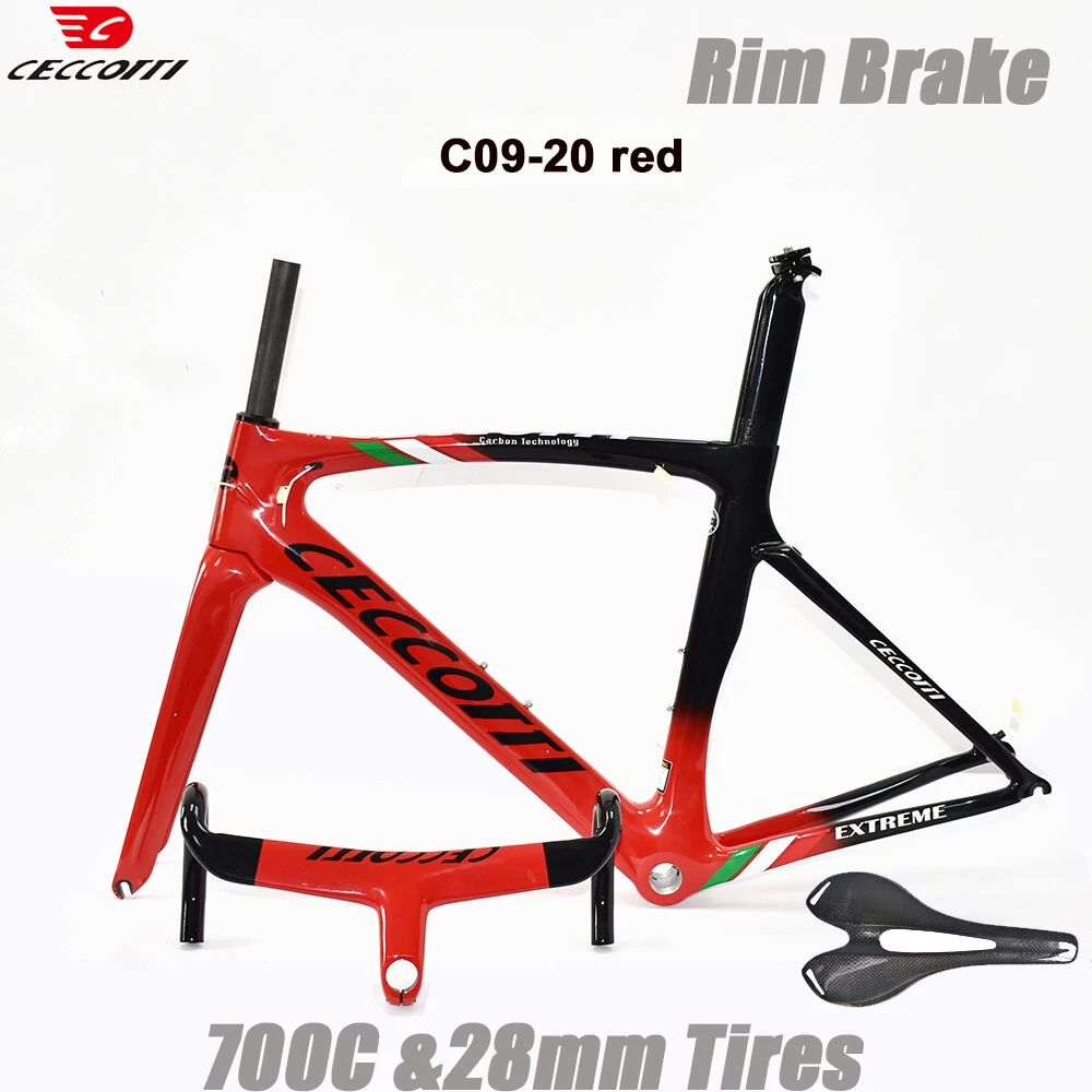 

Модель CECCOTTI RF09, рама шоссейного велосипеда, новое поступление, цветной обод, тормоз, велосипедная рама, комплект T1000, детали для шоссейного гоночного велосипеда из углеродного волокна