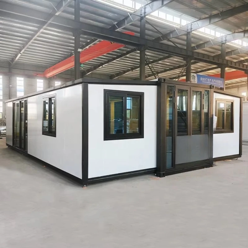 New Container House Models 2-3 Bedroom Prefab Homes with Kitchen & Bathroom 20/40-Foot Modular Houses with Expandable Modules