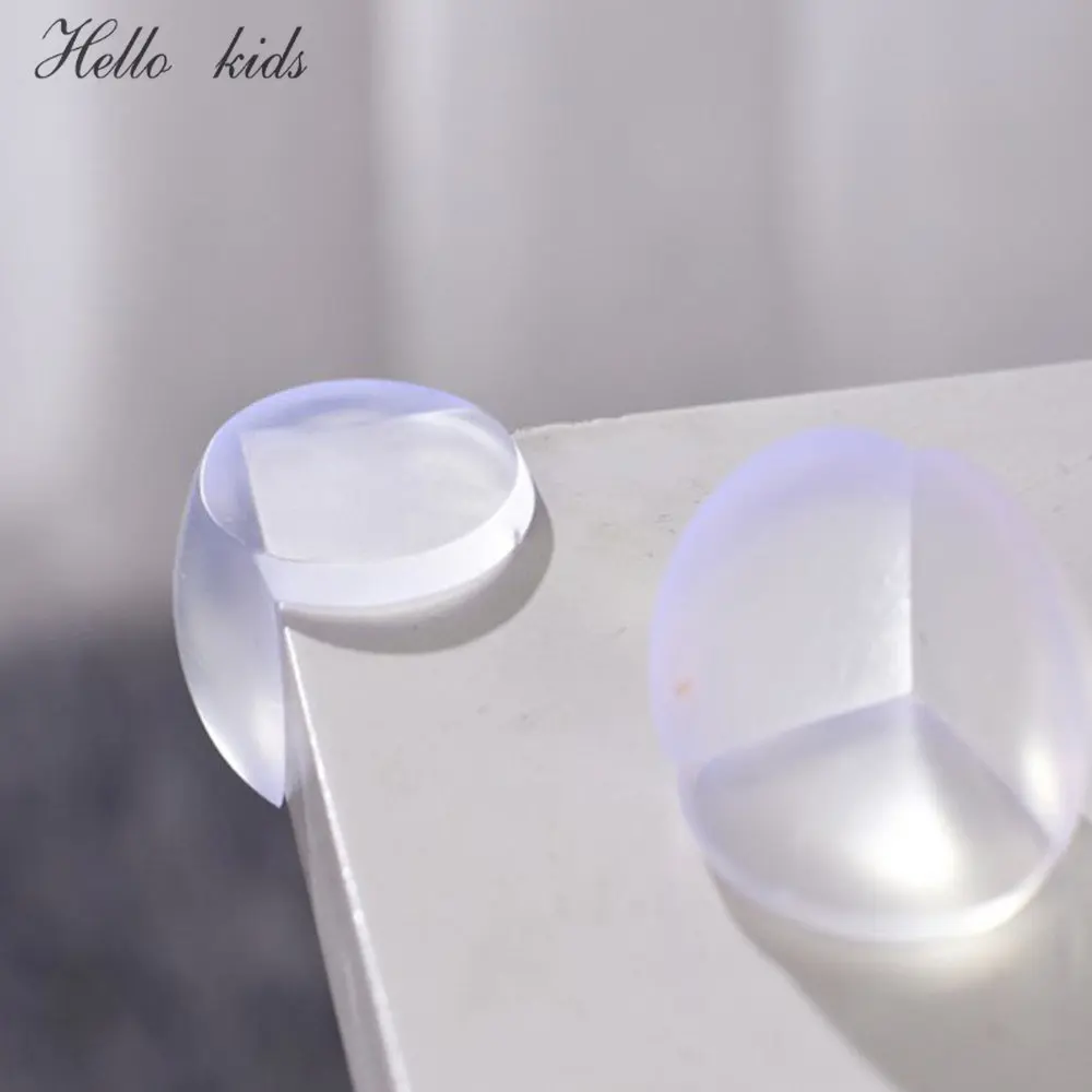 4Pcs Edge Protector Clear Table Desk Corner Edge Guard Cushion Baby Safety Bumper Protector