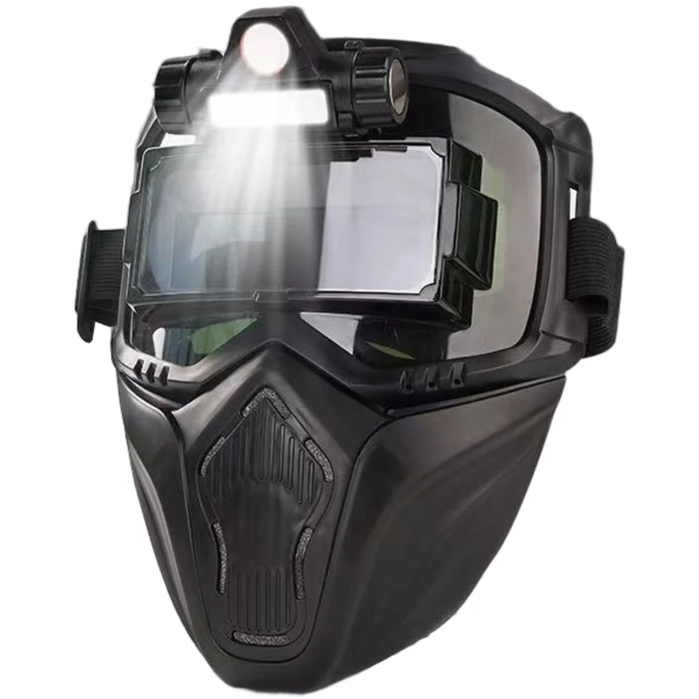 Ventilated Welding Gear Adjustable Welding Hood Ventilated Welding Helmet Particulate Dust Filter Extended Wear Comfort
