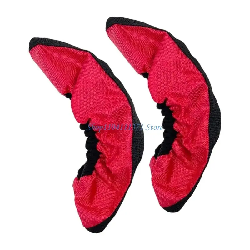 P9FC واقيات شفرة التزلج على الجليد القابلة للتعديل، واقيات من القماش المتين، مقاس عالمي للأطفال والكبار، التزلج على الجليد #2