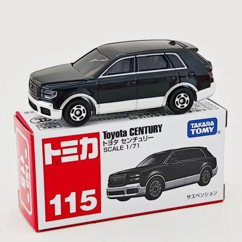 TAKARA TOMY Tomica 1/71 Red White Box Realistic Alloy Car Model No 115 Toyota Century Miniature Car for Collection Display Gift