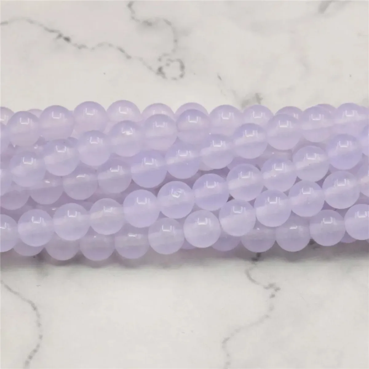 (Min Order1) Purple 6mm Jade Violet Alexandrite Gems Round Loose Beads Fashion Jewelry Making Natural Stone Women Girls Gifts