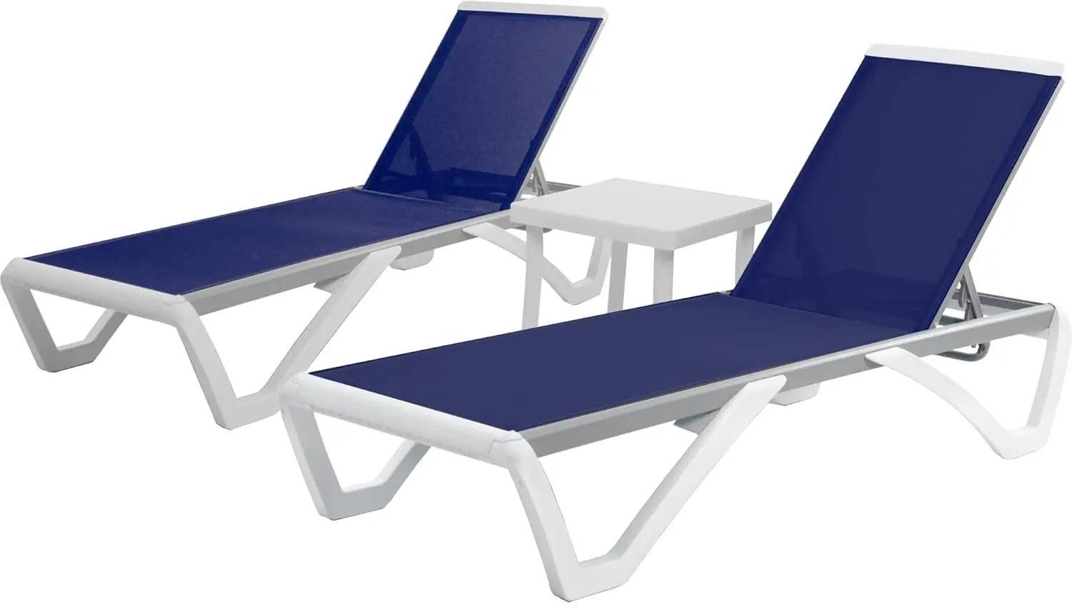 

Кресло-шезлонг для патио — полностью плоские алюминиевые и полимерные ножки, регулируемое кресло с откидной спинкой на открытом воздухе для загара, пляжа, патио