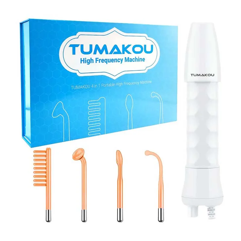 

High Frequency Portable Handheld High Frequency Skin Therapy Wand Electrode Glass Tube Skin Wrinkle Reducing