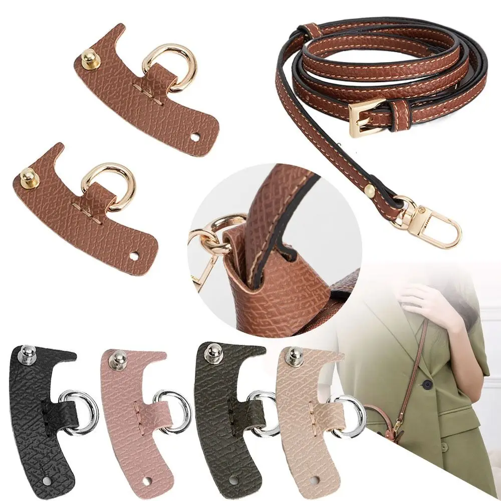 Women Transformation Conversion Hang Buckle Handbag Belts Crossbody Bags Accessories Genuine Leather Strap for Longchamp