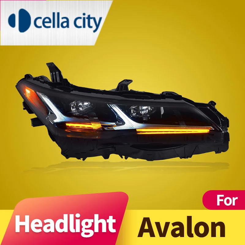 

Car Lights for Toyota Avalon LED Headlight Projector Lens 2018-2022 Headlights DRL Head Lamp Dynamic Signal Auto Accessories