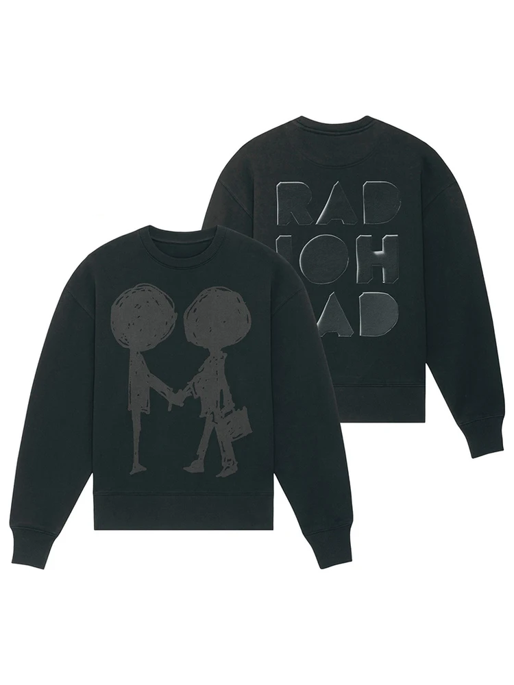 

Футболка Radiohead Band Punk Sle Music Album, американский стиль, свободный крой, осень-зима, новинка, Digital Direct...