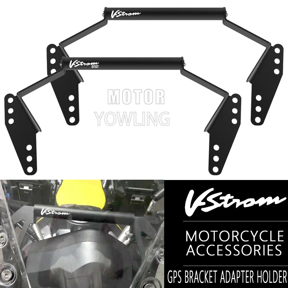 For Suzuki V-Strom DL650/DL1000 XT Vstrom DL 650/1000 2017-2021 2022 Motorcycle Phone Holder GPS Navigation Mount Frame Bracket