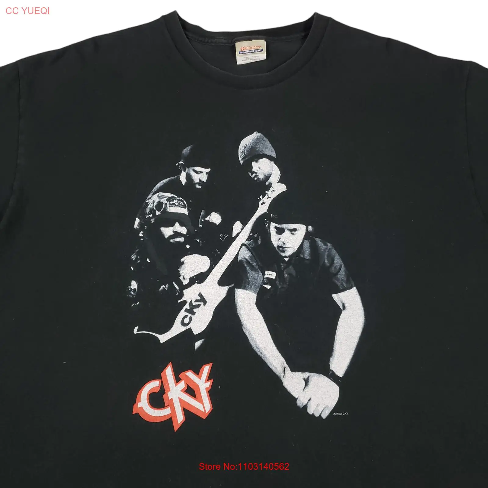 Vintage y2k CKY Silence is Deafening T-shirt Bam Margera Jackass Metal Rock